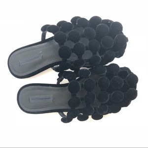 Alexander wang velvet sandals